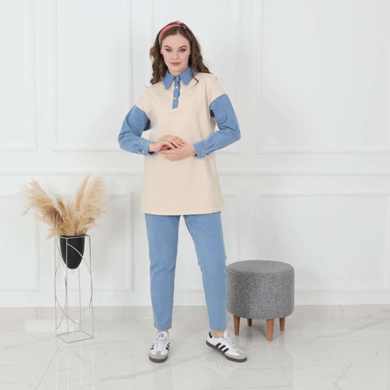 Jeans set of 2 pieces  -  Code: 635